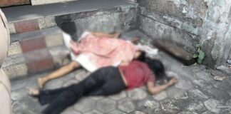 EWS बिल्डिंग की छत से गिरे युवक-युवती, युवक की मौत, युवती गंभीर