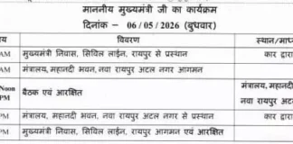 CM विष्णुदेव साय आज मंत्रालय में लेंगे मैराथन बैठक, 12 से 2:45 बजे तक प्रशासनिक कामकाज और योजनाओं की होगी समीक्षा