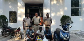 ‘ऑपरेशन आघात’ के तहत पुलिस की बड़ी कार्रवाई, ओडिशा से ला रहे 18 किलो गांजे के साथ 3 तस्कर गिरफ्तार