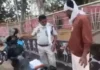 पुलिस की किरकिरी, ट्रैफिक SI रिश्वत लेते वीडियो वायरल