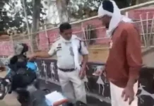 पुलिस की किरकिरी, ट्रैफिक SI रिश्वत लेते वीडियो वायरल
