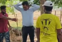 कोरबा में सीमांकन विवाद: ग्रामीणों ने RI-पटवारी को कार में रोका, 4 पर केस दर्ज