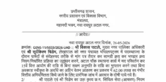नगर पंचायत में 62 लाख की गड़बड़ी, सीएमओ और लेखापाल निलंबित