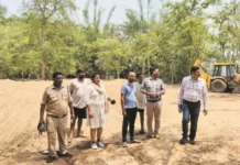 रेत माफियाओं पर प्रशासन का शिकंजा या सिर्फ दिखावा? जब्त रेत फिर नदी में बहाई, अब गौमाता चौक की डंप रेत चर्चा में