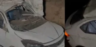 शादी से लौटते वक्त हादसा, कार नदी में गिरी, 4 दोस्तों की मौत, 2 की हालत गंभीर