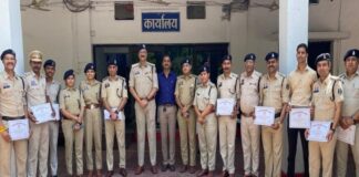 Raipur Police के जांबाजों का सम्मान, त्वरित कार्रवाई करने वाले 70 पुलिसकर्मियों को मिला प्रशस्ति पत्र
