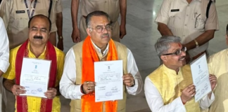 राज्यसभा चुनाव में भाजपा का दबदबा, मध्य प्रदेश सहित तीन राज्यों में निर्विरोध जीत