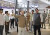 नीट पुनर्परीक्षा की तैयारियों का कलेक्टर एवं पुलिस अधीक्षक ने किया निरीक्षण