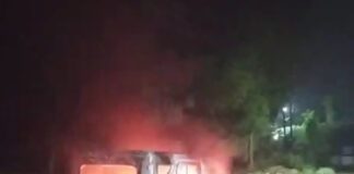 आधी रात को थार बनी आग का गोला, घर के बाहर खड़ी SUV को असामाजिक तत्वों ने फूंका