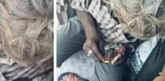 उत्कल एक्सप्रेस में खुलेआम गांजा पीता मिला यात्री, निगरानी पर उठे सवाल