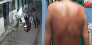 बहन की रक्षा करना पड़ा भारी, विरोध करने पर भाई को पीटा; CCTV में कैद हुई वारदात
