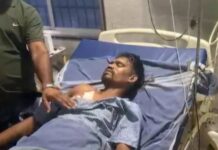 शराब के पैसों को लेकर विवाद, युवक पर जानलेवा हमला; सीने में कई बार चाकू घोंपा, आरोपी फरार