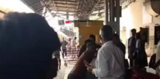 रेलवे स्टेशन पर पानी को लेकर बवाल, यात्री और कैंटीन कर्मी में हुई हाथापाई