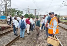 रायपुर-दुर्ग रेलखंड का डीआरएम ने किया निरीक्षण, मानसून तैयारियों और स्टेशन पुनर्विकास कार्यों की परखी प्रगति