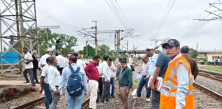 रायपुर-दुर्ग रेलखंड का डीआरएम ने किया निरीक्षण, मानसून तैयारियों और स्टेशन पुनर्विकास कार्यों की परखी प्रगति
