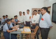 कलेक्टर कुणाल दुदावत ने पीएम श्री सेजस विद्यालय तिलकेजा का किया निरीक्षण