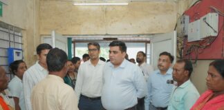 कलेक्टर कुणाल दुदावत ने पताढ़ी सामुदायिक स्वास्थ्य केंद्र का किया निरीक्षण, स्वास्थ्य सेवाओं की गुणवत्ता पर दिया जोर