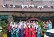 जिले के सामुदायिक स्वास्थ्य केन्द्रों का कायाकल्प निरीक्षण संपन्न