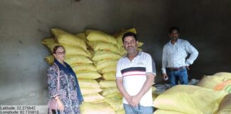अवैध उर्वरक भंडारण पर कृषि विभाग की कार्रवाई, 100 बोरी यूरिया जब्त