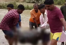 उफनते नाले में बहे ग्रामीण का 48 घंटे बाद मिला शव, एसडीआरएफ ने चलाया रेस्क्यू