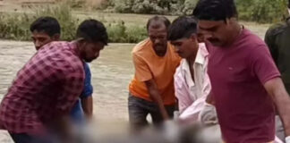 उफनते नाले में बहे ग्रामीण का 48 घंटे बाद मिला शव, एसडीआरएफ ने चलाया रेस्क्यू