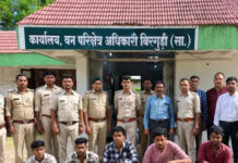 सांप और गोह का शिकार कर वीडियो बनाया, 6 आरोपी गिरफ्तार, भेजे गए जेल