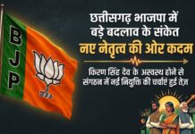 छत्तीसगढ़ BJP में बड़े संगठनात्मक बदलाव की आहट, कार्यकारी अध्यक्ष को लेकर तेज हुई हलचल
