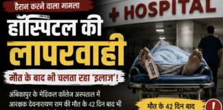मौत के 42 दिन बाद आया ‘जिंदा’ होने का मैसेज! डेथ सर्टिफिकेट के बाद भी आयुष्मान रिकॉर्ड में चलता रहा आरक्षक का इलाज