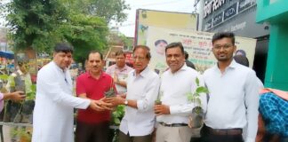 आयुर्वेद शिरोमणि परम पूज्य आचार्य बालकृष्ण जी के जन्मदिवस पर औषधीय पौधों का किया गया वितरण