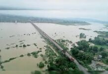 हसदेव नदी उफान पर: दर्री और सीतामणी में बढ़ा बाढ़ का खतरा , बांगो बांध से 41 हजार क्यूसेक पानी छोड़ा