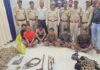 इंद्रावती टाइगर रिजर्व में वन्यजीव शिकार का खुलासा, छह आरोपी गिरफ्तार