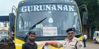 नशे में बस चलाना पड़ा भारी: पहली बार चालक को जेल और जुर्माने की सजा