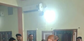 भाजपा जिलाध्यक्ष गोपाल मोदी की उपस्थिति में सावन के अंतिम सोमवार पर हुआ रुद्राभिषेक