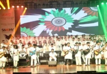 रायपुर में ‘आजादी की धुन’ से गूंजा ऑडिटोरियम, 100 युवा कलाकारों ने बांधा देशभक्ति का समां