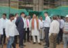 KORBA मेडिकल कॉलेज का मंत्री ने किया निरीक्षण, समय-सीमा में निर्माण पूरा करने के निर्देश