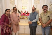 कोरबा प्रवास पर एमआईसी सदस्य हितानंद अग्रवाल के निवास पहुँचे उपमुख्यमंत्री अरुण साव, गर्मजोशी से हुआ स्वागत