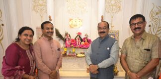 कोरबा प्रवास पर एमआईसी सदस्य हितानंद अग्रवाल के निवास पहुँचे उपमुख्यमंत्री अरुण साव, गर्मजोशी से हुआ स्वागत