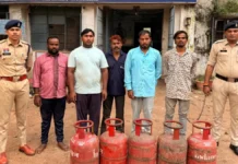 भिलाई में गैस सिलेंडर चोरी का बड़ा खुलासा, 8 आरोपी गिरफ्तार; 36 सिलेंडरों पर था हाथ साफ