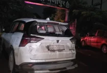 अंबिकापुर में गणेश विसर्जन के दौरान बवाल! ट्रेनी DSP पर हमला, गाड़ी के शीशे तोड़े; 6 आरोपी गिरफ्तार
