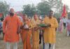 गजरा में भक्तिमय माहौल के बीच विराजीं मां नवदुर्गा, भव्य कलश यात्रा के साथ नवरात्रि महोत्सव का शुभारंभ; 20 अक्टूबर को होगा विशाल रावण दहन और जगराता।