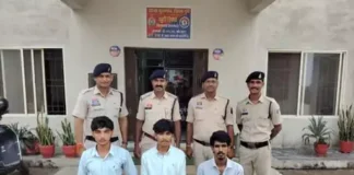 राजस्थान के तीन युवक गांजा तस्करी के आरोप में गिरफ्तार, 15.737 किलो मादक पदार्थ जब्त