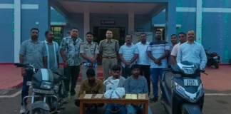 बालोद में नशे के कारोबार पर बड़ी चोट, 6 लाख की नशीली गोलियों के साथ तीन आरोपी गिरफ्तार